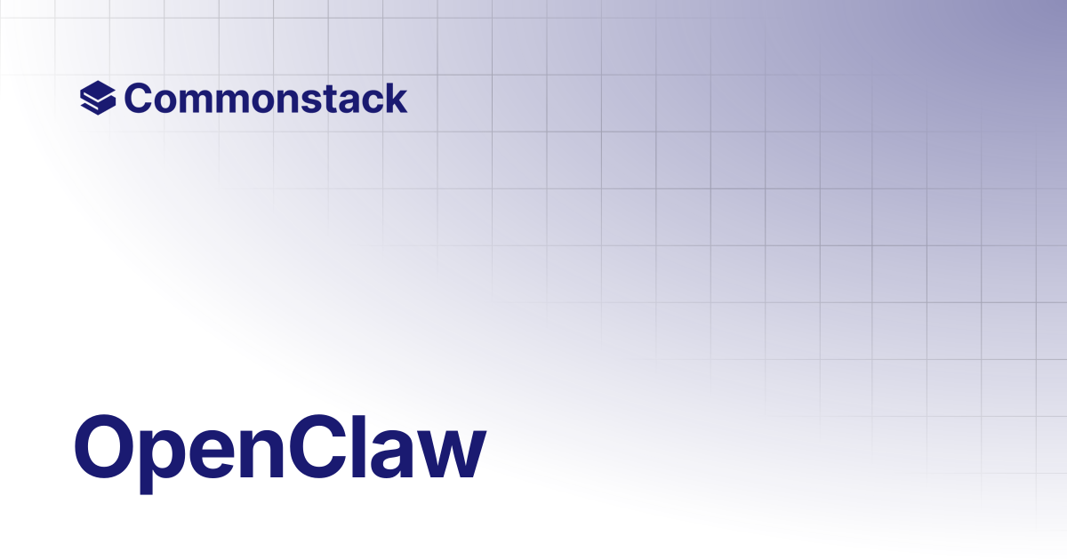OpenClaw | Commonstack